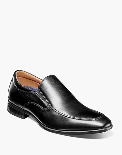 Zaffiro Moc Toe Venetian Loafer in Black for $180.00 dollars.