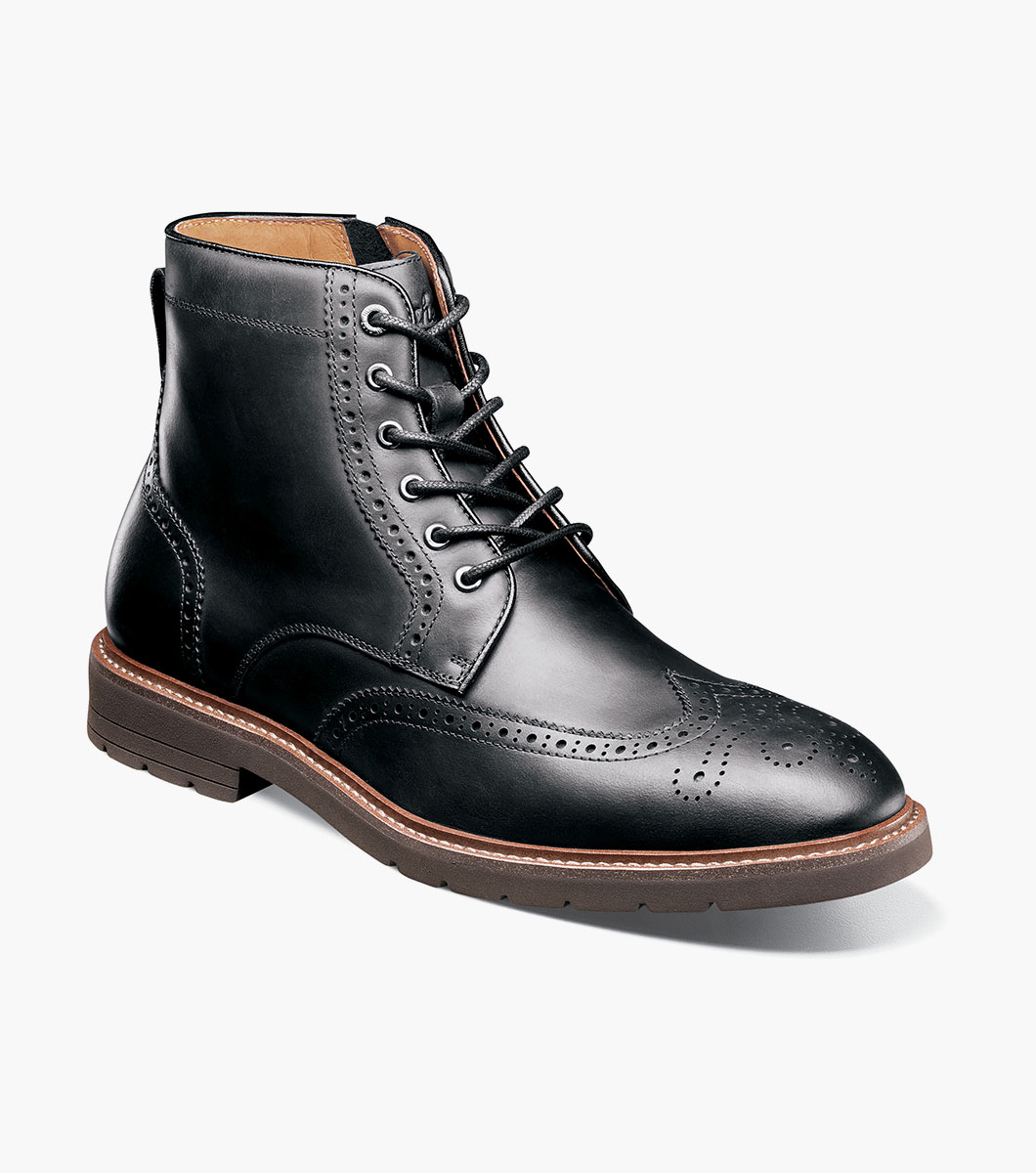 Redford in Black Waxy, Front View