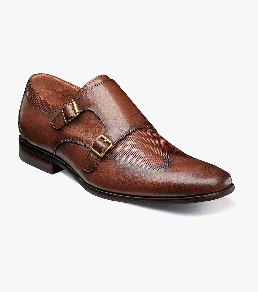 florsheim upscale cognac wingtip lace ups