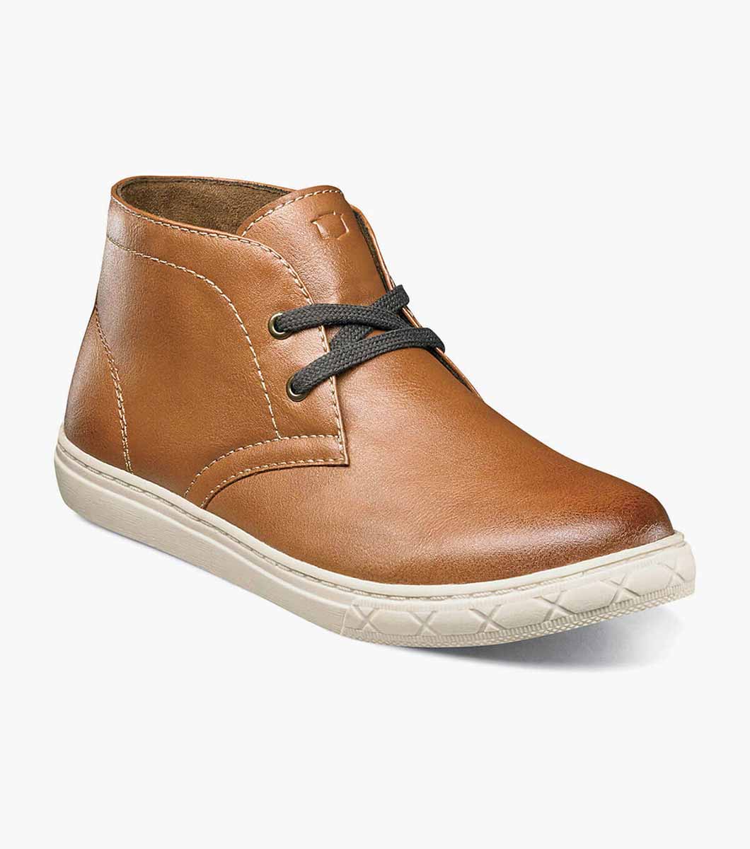 Curb Jr. Plain Toe Chukka Boot Boy’s Casual Shoes | Florsheimshoes.ca