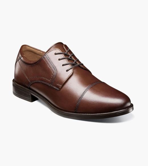 florsheim men's union plain toe oxford