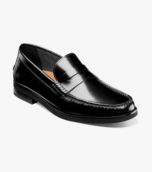 Berkley Flex Moc Toe Penny Loafer Men's Dress Shoes