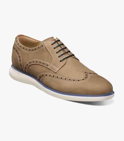 Fuel Wingtip Oxford Men's Dress Shoes 