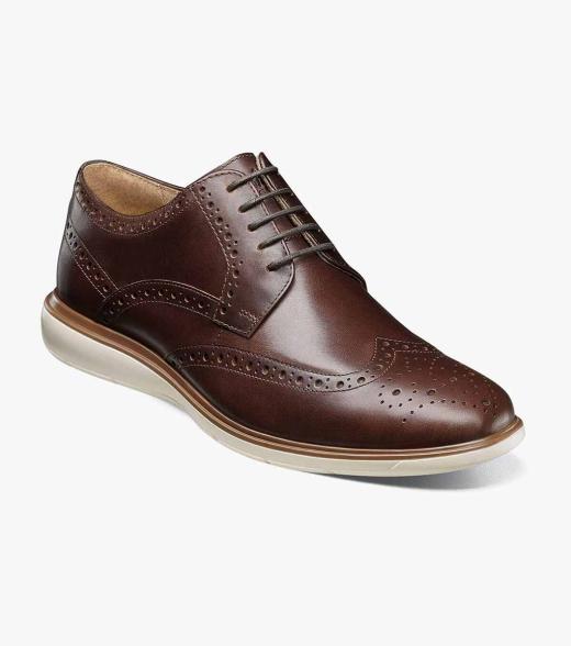 men's florsheim fuel wingtip oxford