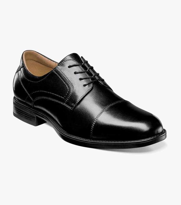 Florsheim Mens Jet Cap Toe Oxford