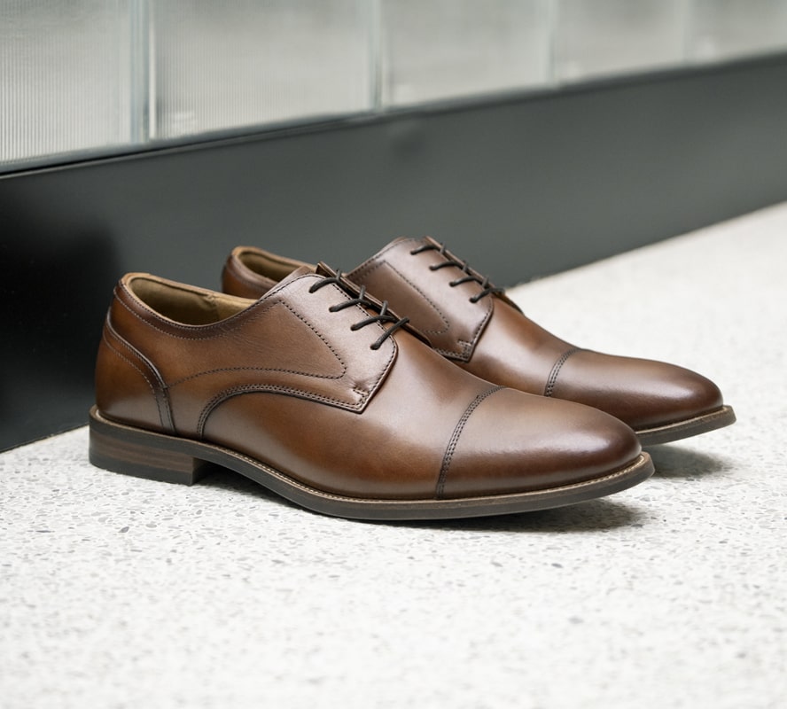 Shop Florsheim top sellers featuring the Rucci cap toe oxford.
