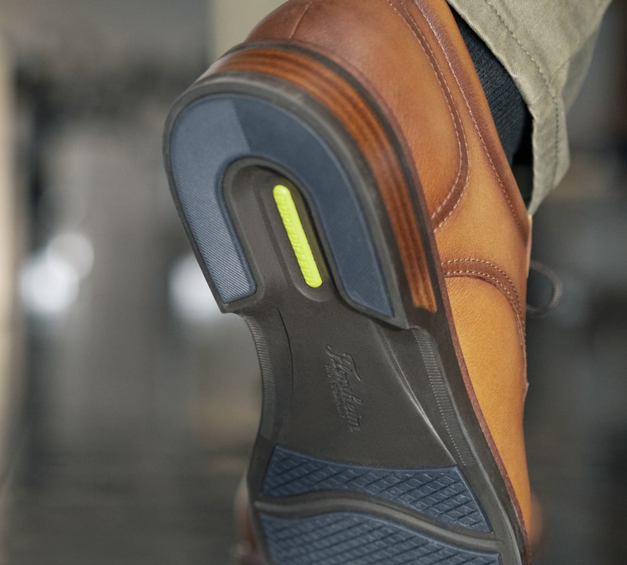 Shop Florsheim Comfortech styles featuring the Comfortech footbed on the Traveler.