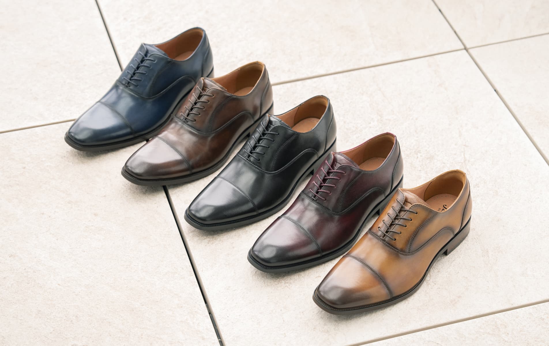 Shop Florsheim dress styles featuring all colors of the Sorrento Lux.
