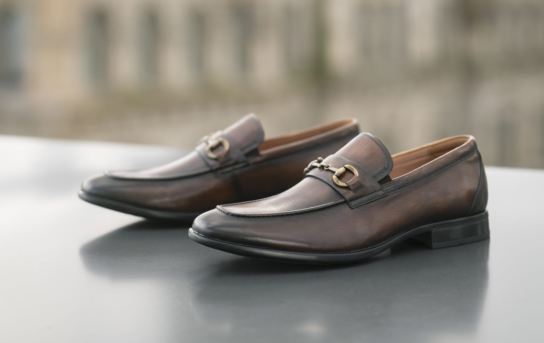 Shop Florsheim dress featuring the Zaffiro II Bit Loafer in brown. 