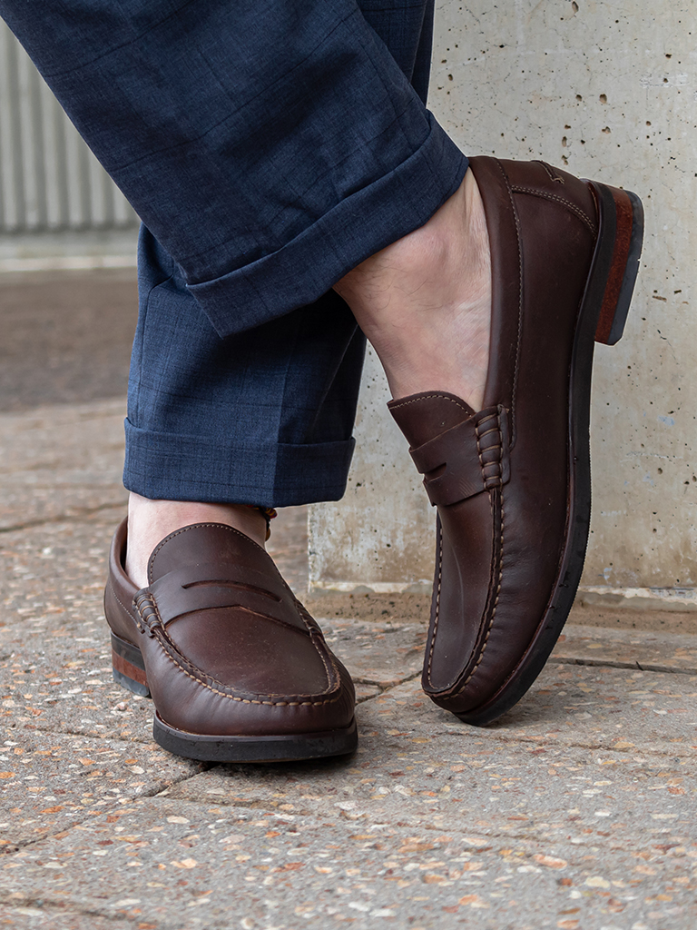 Berkley Flex Moc Toe Penny Loafer Men’s Dress Shoes | Florsheimshoes.ca