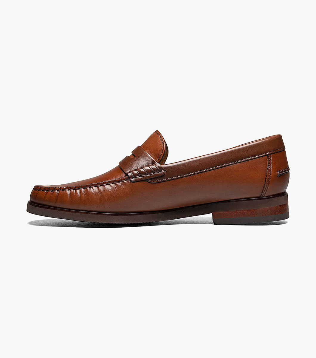 Berkley Flex Moc Toe Penny Loafer All Mens Shoes | Florsheimshoes.ca