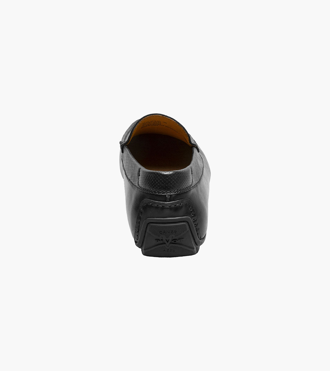 Mocassim Florsheim Moc Toe - Preto, Couro Macio, Número 13 Wide