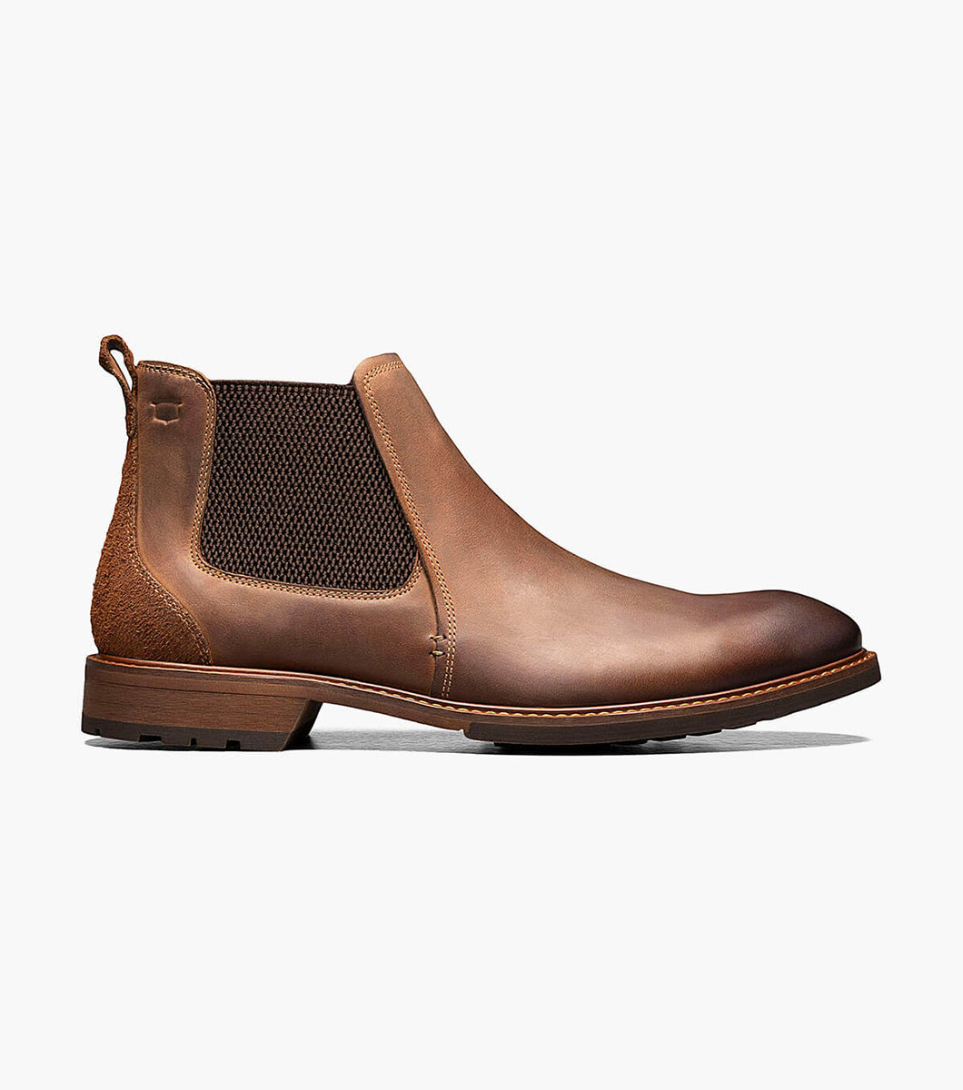 Lodge Plain Toe Gore Boot Men’s Casual Shoes | Florsheimshoes.ca