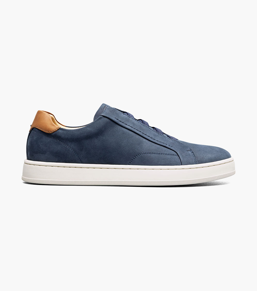 Monopoli in Navy Nubuck Rotate View