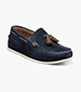 navy suede