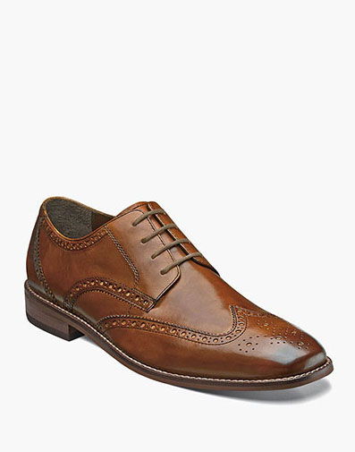 Montinaro Wingtip Oxford in Saddle Tan for $150.00 dollars.