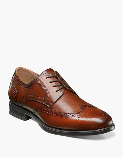 Meridian Wingtip Oxford in Cognac for $180.00 dollars.