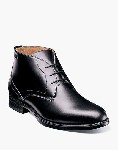 Midtown Waterproof Plain Toe Chukka in Black for $180.00 dollars.