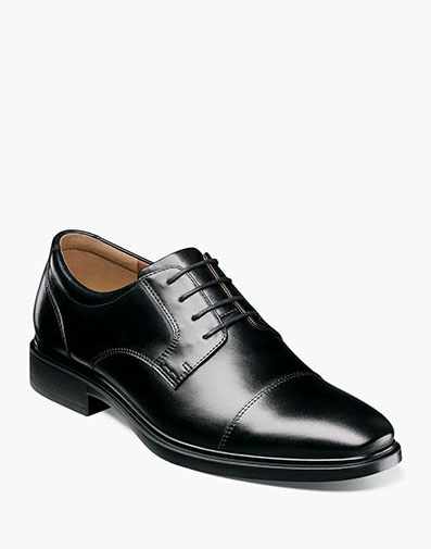 Forecast Waterproof Cap Toe Oxford in Black for $190.00 dollars.