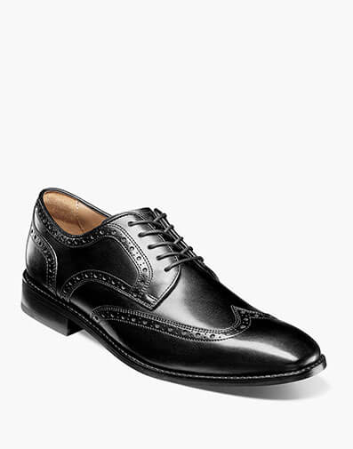 Conetta Wingtip Oxford in Black for $250.00 dollars.