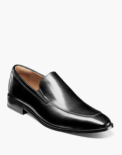 Conetta Moc Toe Venetian Loafer in Black for $250.00 dollars.