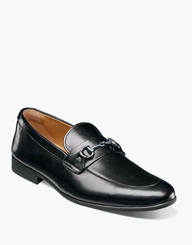 Modena Moc Toe Bit Loafer in Black for $180.00 dollars.