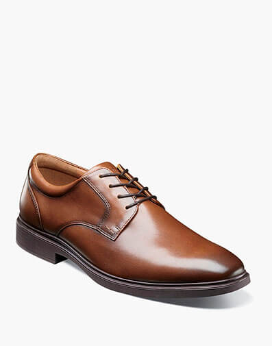 Forecast II Waterproof Plain Toe Oxford in Cognac for $190.00 dollars.