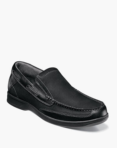 Lakeside Moc Toe Slip On Black