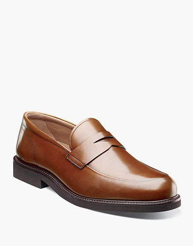 Gallo Moc Toe Penny Loafer in Cognac for $129.90 dollars.