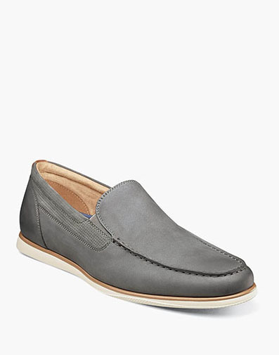 Atlantic Moc Toe Venetian Slip On in Gray for $155.00 dollars.