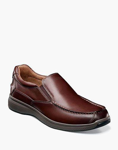 Great Lakes Moc Toe Slip On in Brown for $145.00 dollars.