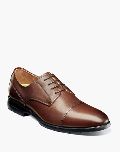 Westside Cap Toe Oxford in Brown for $130.99 dollars.