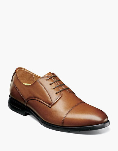 Westside Cap Toe Oxford in Cognac for $130.99 dollars.