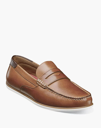 Sportster Moc Toe Penny Driver in Cognac for $145.00 dollars.