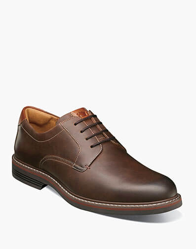 Norwalk Plain Toe Oxford in Brown CH for $180.00 dollars.