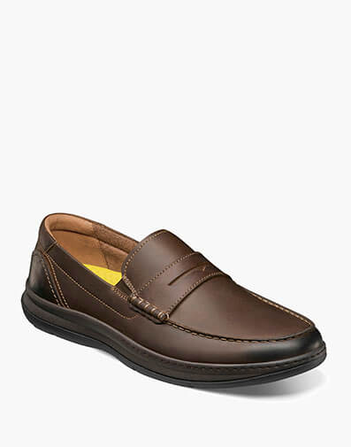 Central Moc Toe Penny Loafer in Brown CH for $109.99 dollars.