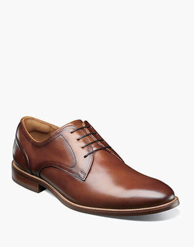 Rucci Plain Toe Oxford in Cognac for $170.00 dollars.