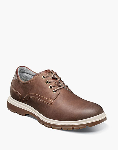 Lookout Plain Toe Oxford in Brown CH for $170.00 dollars.