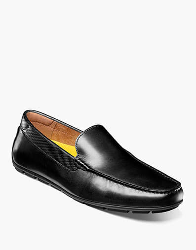 Motor Moc Toe Venetian Driver in Black for $160.00 dollars.