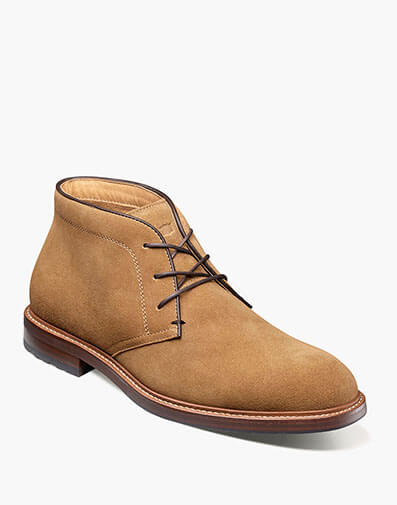 Anthem Plain Toe Chukka Boot in Mocha for $190.00 dollars.