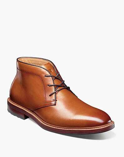 Anthem Plain Toe Chukka Boot in Saddle Tan for $190.00 dollars.