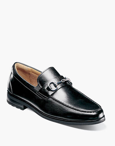 Hawthorne Moc Toe Bit Loafer in Black for $185.00 dollars.