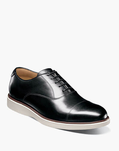 Avenue Cap Toe Oxford in Black Multi for $185.00 dollars.