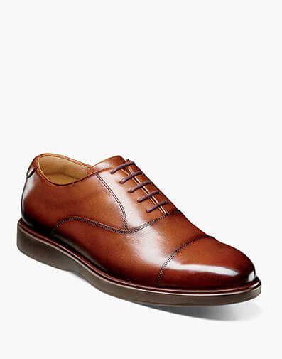 Avenue Cap Toe Oxford in Cognac for $185.00 dollars.