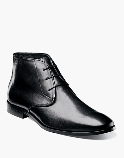 Jet Plain Toe Chukka Boot in Black for $89.99 dollars.