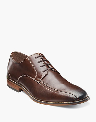 Castellano Bike Toe Oxford in Brown for $59.90 dollars.