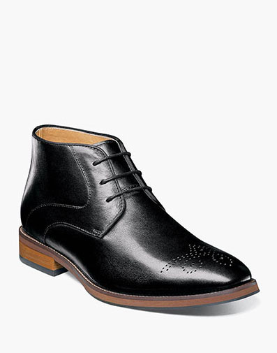 Blaze Medallion Toe Chukka Boot