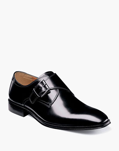 Belfast Plain Toe Monk Strap