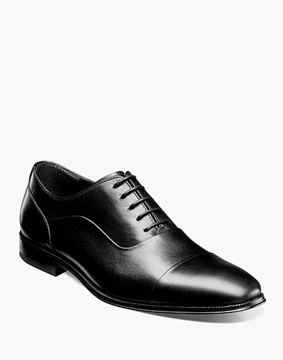 Jetson Cap Toe Oxford in Black for $190.00 dollars.