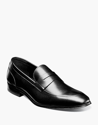 Jetson Moc Toe Penny Loafer in Black for $142.49 dollars.